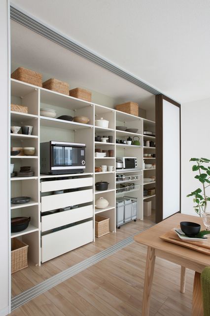 キッチン収納を考える 冷蔵庫まで全部隠してみる 広島市でリノベーションを依頼するなら設計施工事務所 工房住空間