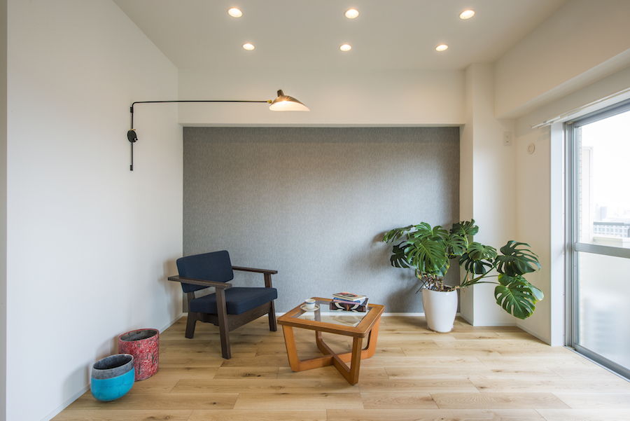 アクセントクロス 広島のマンションリフォーム リノベーション 工房住空間